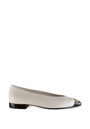 Loro Piana Rebecca tortoiseshell-effect ballet flats - Neutrals