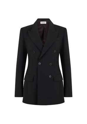 P.A.R.O.S.H. double-breasted peak-lapel blazer - Black