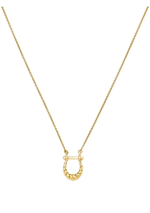 Missoma twisted-pendant necklace - Gold