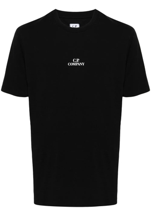 C.P. Company logo-print cotton T-shirt - Black