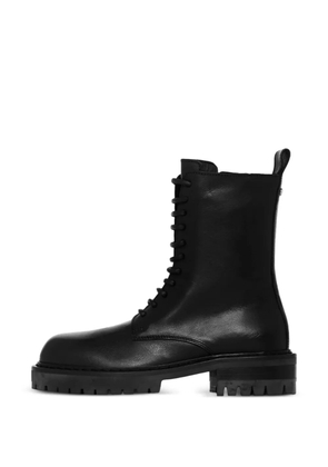 Ann Demeulemeester rounded ankle boots - Black