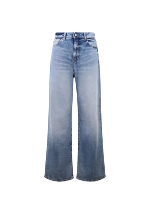 ICON DENIM Debby wide-leg denim jeans - Blue