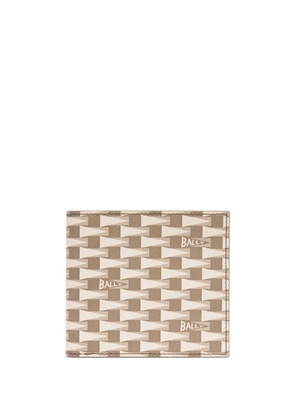Bally Pennant logo-print wallet - Neutrals