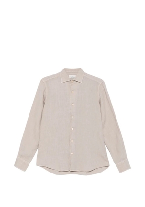 Alessandro Gherardi Regent spread-collar shirt - Grey