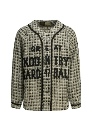 KAPITAL bouclé shirt - Grey
