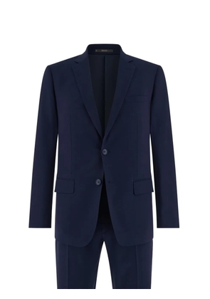 Boggi Milano pinstripe flap pocket suit - Blue