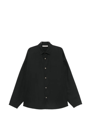 FEAR OF GOD ESSENTIALS press-stud shirt - Black