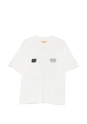 Replay logo-print T-shirt - White