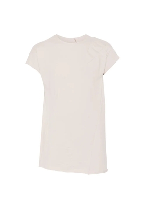 Leon Emanuel Blanck Distortion cap-sleeve T-shirt - Neutrals