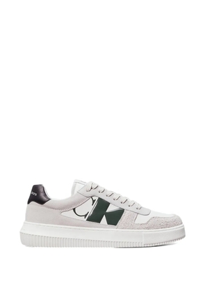 Calvin Klein logo-print panelled sneakers - Grey