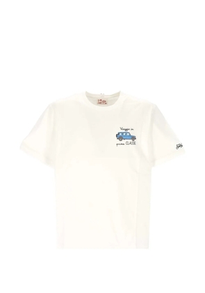 MC2 Saint Barth graphic car-print t-shirt - White