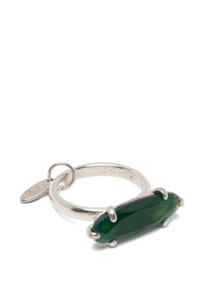 Wouters & Hendrix agate-embellishment ring - Silver