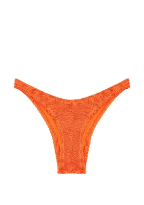 Reina Olga Ginny smocked bikini bottoms - Orange