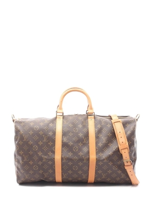 Louis Vuitton Pre-Owned 1990 Monogram Keepall Bandouliere 50 travel bag - Brown