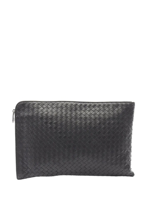 Bottega Veneta Pre-Owned 2012-2026 Nappa Intrecciato clutch bag - Black