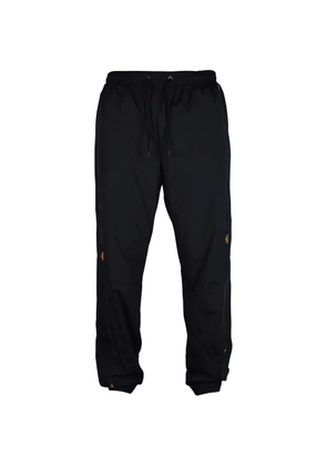 FENDI side-stripe track pants - Black