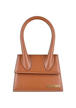 Jacquemus Le Chiquito Moyen logo tote bag - Brown