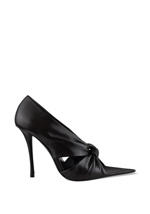 Saint Laurent Malika tied-strap sandals - Brown