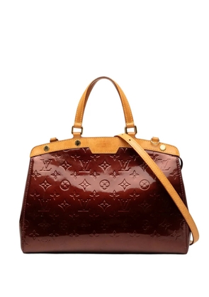 Louis Vuitton Pre-Owned 2010 Monogram Vernis Brea MM satchel - Red