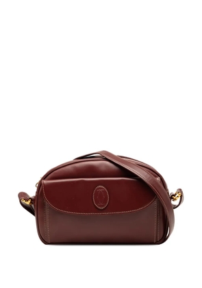 Cartier 2000-2026 Leather Must De Cartier crossbody bag - Red