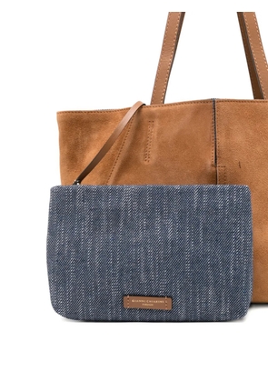 GIANNI CHIARINI Maya reversible tote bag - Brown