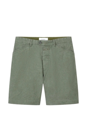 Closed logo-patch chino shorts - Green