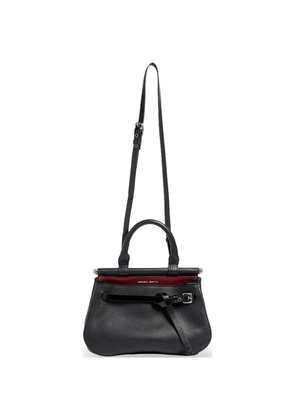Antonio Marras small pebbled buckle-fastening shoulder bag - Black