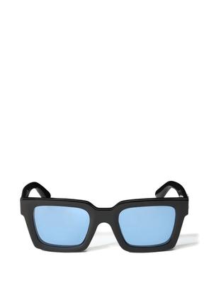 Off-White Clip On rectangle-frame glasses - Black