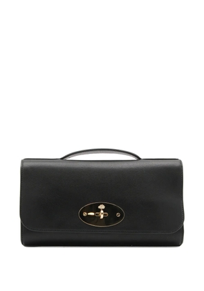 Mulberry Lily leather clutch bag - Black