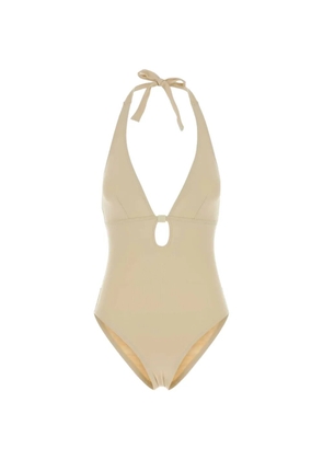 ERES Harmony halterneck swimsuit - Neutrals