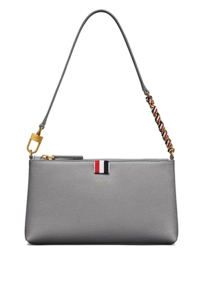 Thom Browne RWB stripe-detail shoulder bag - Grey