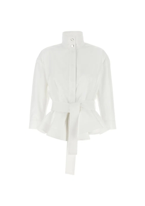 Jacquemus The Cabana belted shirt - White