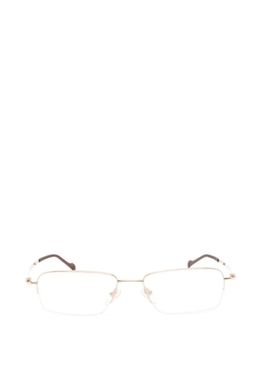 STEPPER EYEWEAR rectangle-frame glasses - Gold