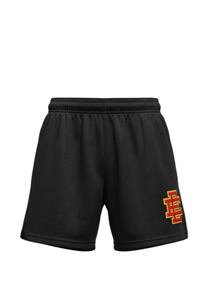 ERIC EMANUEL logo-print track shorts - Black