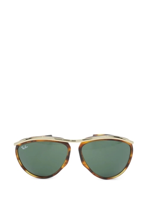 Ray-Ban Olympian pilot-frame sunglasses - Gold