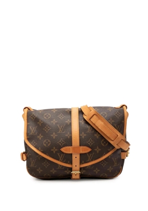 Louis Vuitton Pre-Owned 2002 Monogram Saumur 30 crossbody bag - Brown