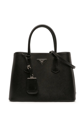Prada Pre-Owned 2000-2013 Medium Saffiano Cuir Double Handle satchel - Black