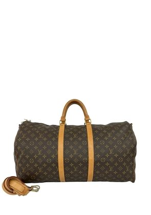 Louis Vuitton Pre-Owned 2000 Monogram Keepall Bandouliere 55 travel bag - Brown