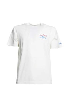 MC2 Saint Barth Portland hotel-print T-shirt - White