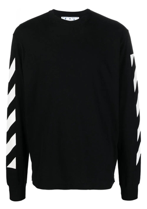 Off-White Diag-print T-shirt - Black
