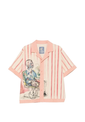 KidSuper Technicolor Dreams graphic-print shirt - Pink