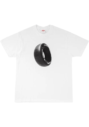 Supreme Tire print T-shirt - White