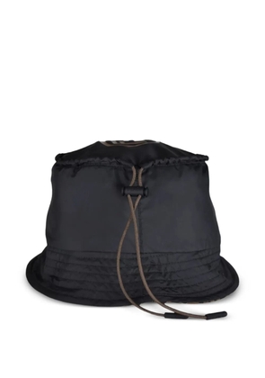 FENDI drawstring bucket hat - Black