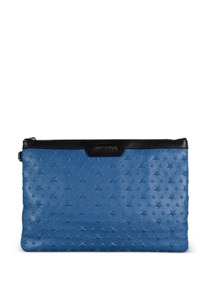 Jimmy Choo inlaid stars derek clutch bag - Blue