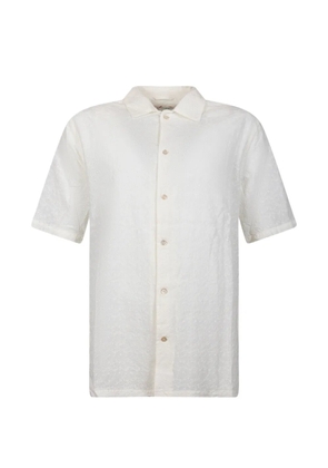 MC2 Saint Barth broderie-anglaise short-sleeve shirt - White