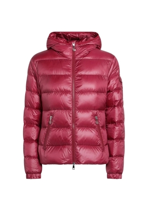 Moncler Glesse hooded puffer jacket - Red