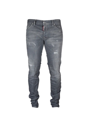 DSQUARED2 ripped-effect slim jeans - Grey