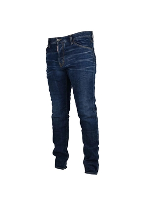 DSQUARED2 faded five-pocket jeans - Blue