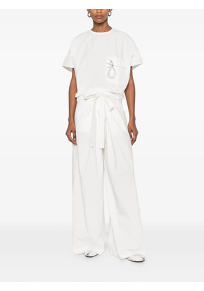 and Wander button shirt - White