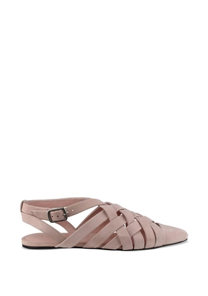 Loro Piana Silene woven sandals - Pink